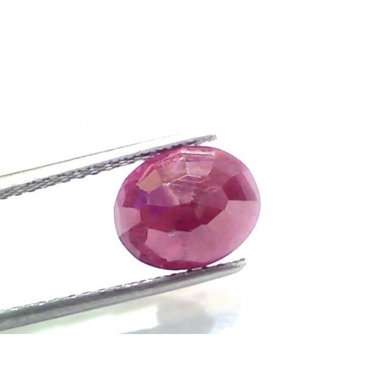 4.14 Ct Certified Unheated Untreated Natural New Burma Ruby