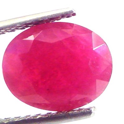 4.19 Ct Untreated Natural Old Burma Ruby Gemstone Manik