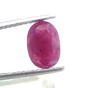 4.17 Ct Certified Unheated Untreated Natural New Burma Ruby