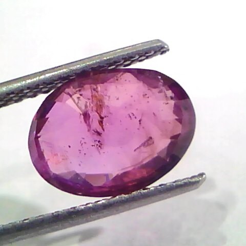4.24 Ct IGI Certified Unheated Untreated Natural Madagaskar Ruby