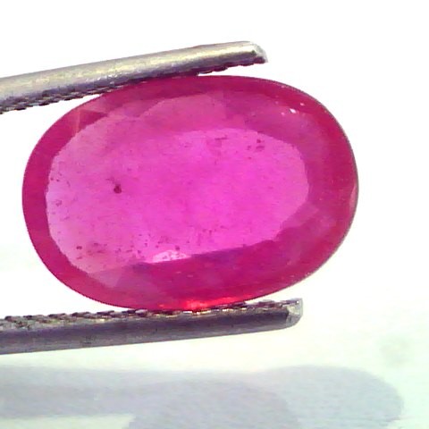 4.31 Ct Natural Ruby Gemstone for Sun Manek (Heated)