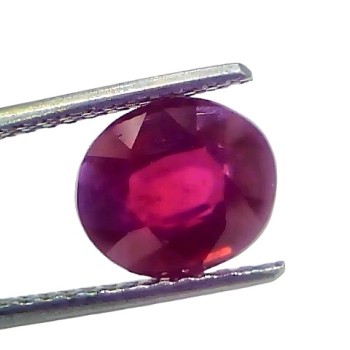 4.35 Ct Natural Ruby Gemstone Manik Gemstone for Sun (Heated) 4.35 Ct Natural Ruby Gemstone Manik Gemstone for Sun (Heated)