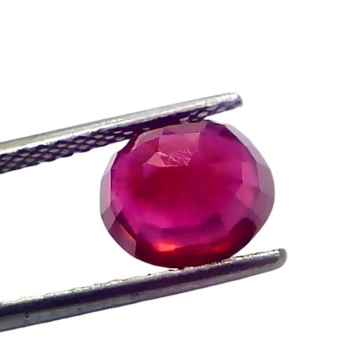 4.35 Ct Natural Ruby Gemstone Manik Gemstone for Sun (Heated) 4.35 Ct Natural Ruby Gemstone Manik Gemstone for Sun (Heated)