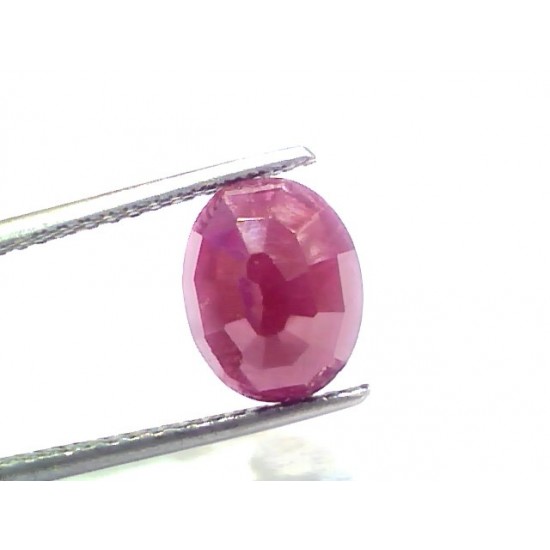 4.32 Ct Certified Unheated Untreated Natural New Burma Ruby