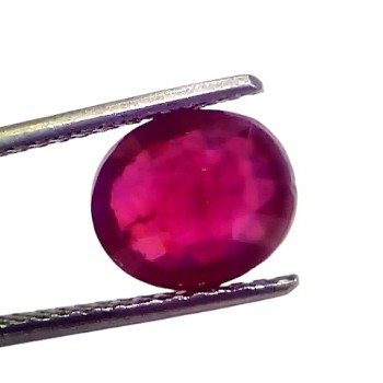 4.41 Ct Natural Ruby Gemstone Manik Gemstone for Sun (Heated) 4.41 Ct Natural Ruby Gemstone Manik Gemstone for Sun (Heated)