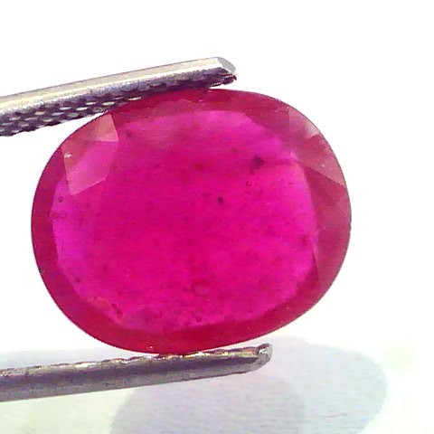 4.45 Ct Natural Ruby Gemstone for Sun Manek (Heated)