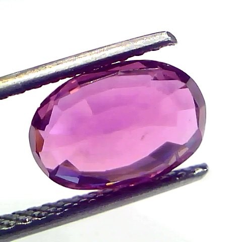 4.47 Ct IGI Certified Unheated Untreted Natural Madagaskar Pink Sapphire/Ruby