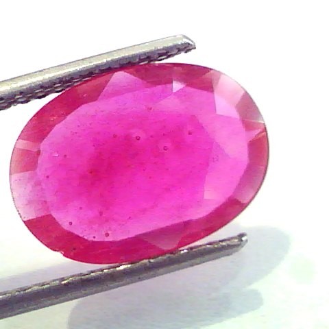 4.49 Ct Natural Ruby Gemstone for Sun Manek (Heated)