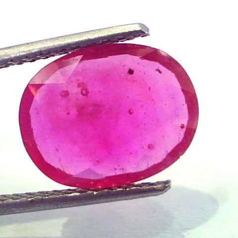4.55 Ct Natural Ruby Gemstone for Sun Manek (Heated)