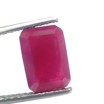4.63 Ct Certified Unheated Untreated Natural New Burma Ruby