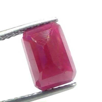 4.63 Ct Certified Unheated Untreated Natural New Burma Ruby