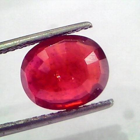 4.70 Ct Natural Ruby Gemstone Manek Gem for Sun (Heated)