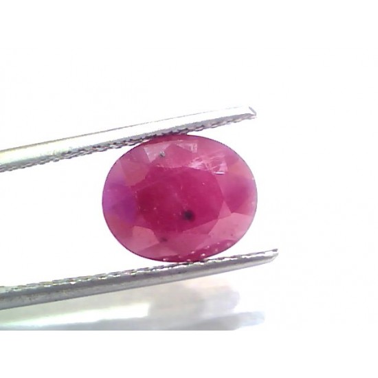 4.70 Ct Certified Unheated Untreated Natural New Burma Ruby