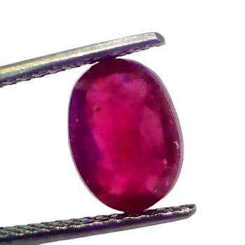 4.81 Ct Natural Ruby Gemstone Manik Gemstone for Sun (Heated) 4.81 Ct Natural Ruby Gemstone Manik Gemstone for Sun (Heated)