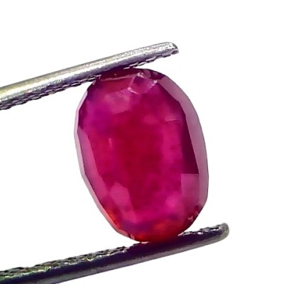 4.81 Ct Natural Ruby Gemstone Manik Gemstone for Sun (Heated) 4.81 Ct Natural Ruby Gemstone Manik Gemstone for Sun (Heated)