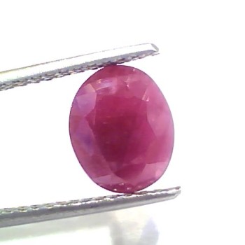 4.81 Ct Certified Unheated Untreated Natural New Burma Ruby
