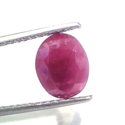4.81 Ct Certified Unheated Untreated Natural New Burma Ruby