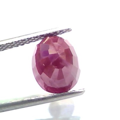 4.81 Ct Certified Unheated Untreated Natural New Burma Ruby