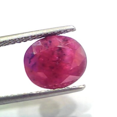 5.26 Ct Certified Unheated Untreated Natural New Burma Ruby