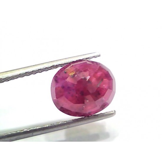 5.26 Ct Certified Unheated Untreated Natural New Burma Ruby