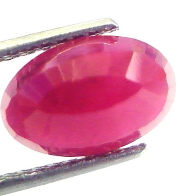 5.25 Ct Untreated Natural Old Burma Ruby Gemstone Manik