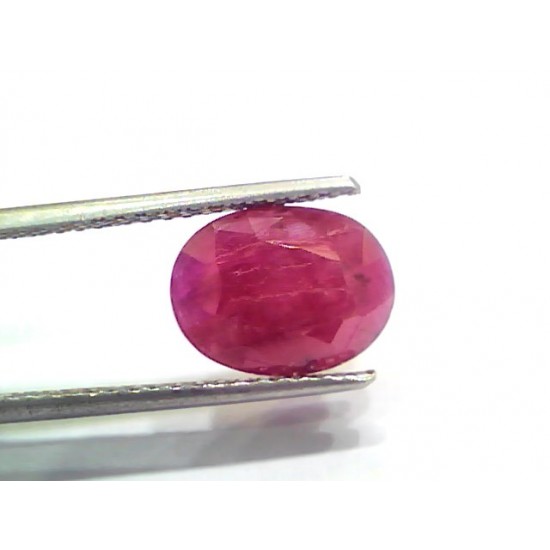 5.32 Ct Certified Unheated Untreated Natural New Burma Ruby