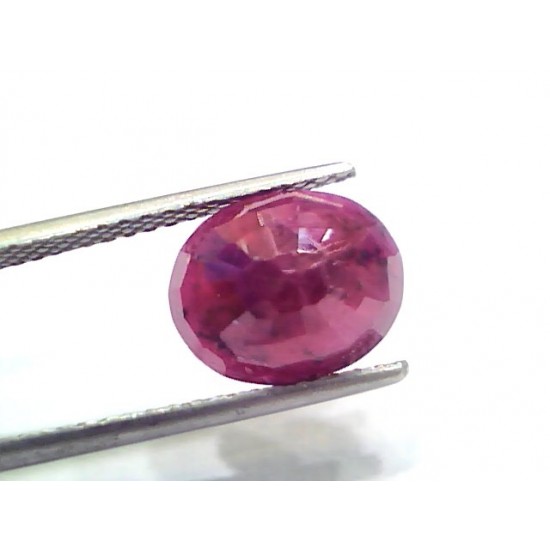 5.37 Ct Certified Unheated Untreated Natural New Burma Ruby