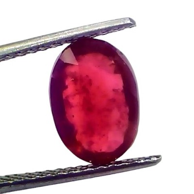 5.43 Ct Natural Ruby Gemstone Manik Gemstone for Sun (Heated) 5.43 Ct Natural Ruby Gemstone Manik Gemstone for Sun (Heated)