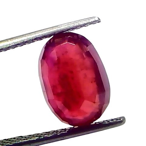5.43 Ct Natural Ruby Gemstone Manik Gemstone for Sun (Heated) 5.43 Ct Natural Ruby Gemstone Manik Gemstone for Sun (Heated)