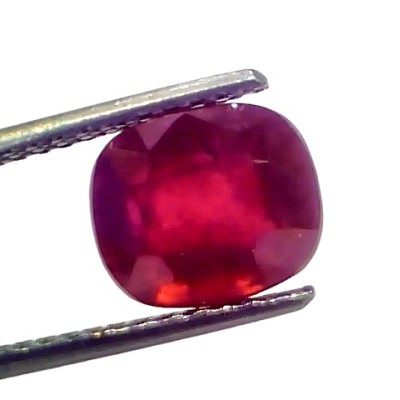 5.47 Ct Natural Ruby Gemstone Manik Gemstone for Sun (Heated) 5.47 Ct Natural Ruby Gemstone Manik Gemstone for Sun (Heated)