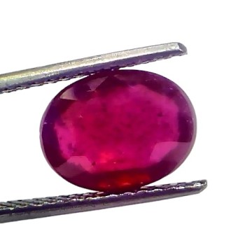 5.65 Ct Natural Ruby Gemstone Manik Gemstone for Sun (Heated) 5.65 Ct Natural Ruby Gemstone Manik Gemstone for Sun (Heated)