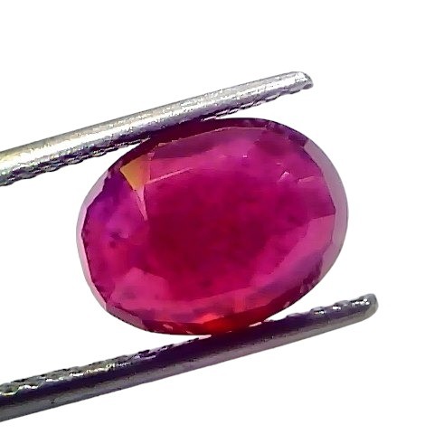 5.65 Ct Natural Ruby Gemstone Manik Gemstone for Sun (Heated) 5.65 Ct Natural Ruby Gemstone Manik Gemstone for Sun (Heated)