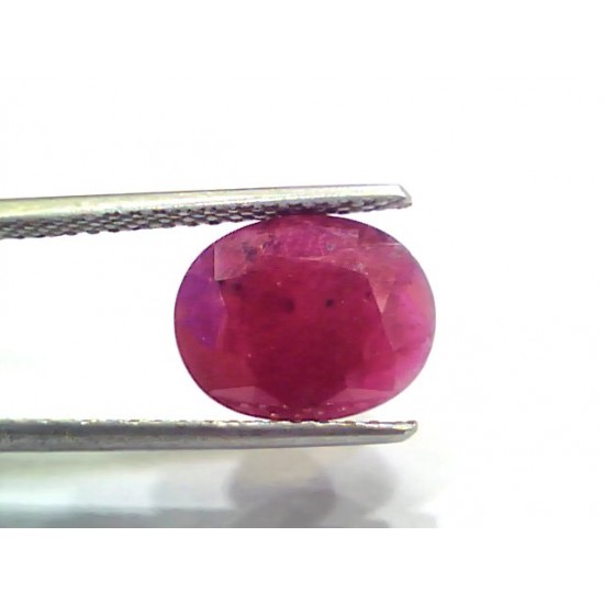 5.93 Ct Certified Unheated Untreated Natural New Burma Ruby