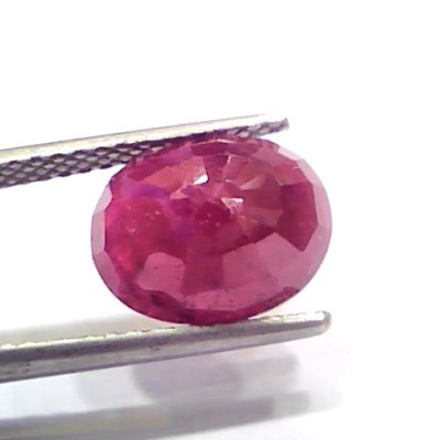 5.93 Ct Certified Unheated Untreated Natural New Burma Ruby
