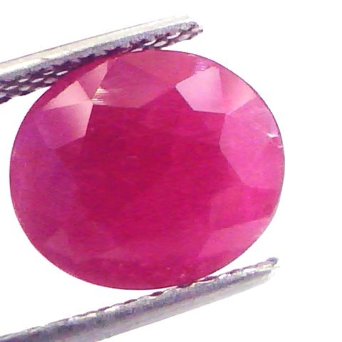 5.97 Ct Untreated Natural Old Burma Ruby Gemstone Manik