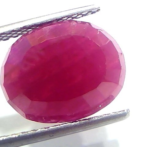 5.93 Ct Certified Unheated Untreated Natural New Burma Ruby Manik Stone