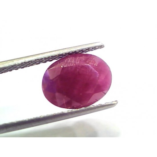 6.06 Ct Certified Unheated Untreated Natural New Burma Ruby