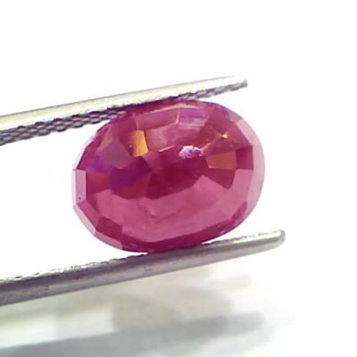6.32 Ct Certified Unheated Untreated Natural New Burma Ruby