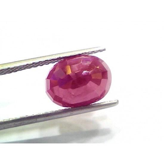 6.32 Ct Certified Unheated Untreated Natural New Burma Ruby