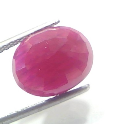 6.40 Ct Certified Unheated Untreated Natural New Burma Ruby
