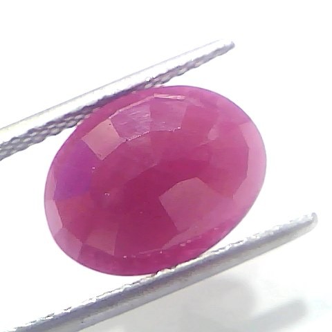 6.50 Ct Certified Unheated Untreated Natural New Burma Ruby