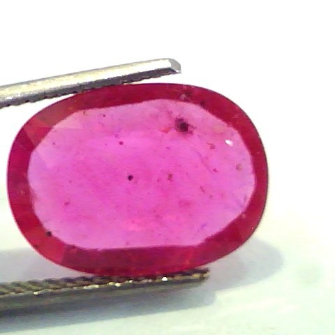 6.55 Ct Natural New Burma Ruby,Real Manik Gemstone Vs Quality