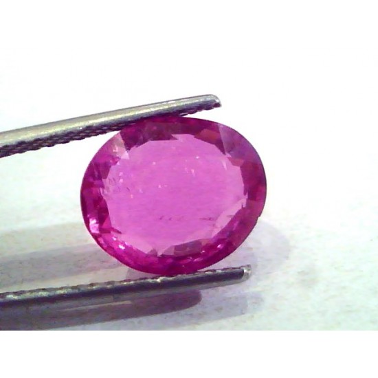 6.62 Ct Unheated Untreated Natural Old Burma Mines Ruby **Rare**