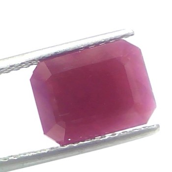 7.13 Ct Certified Unheated Untreated Natural New Burma Ruby
