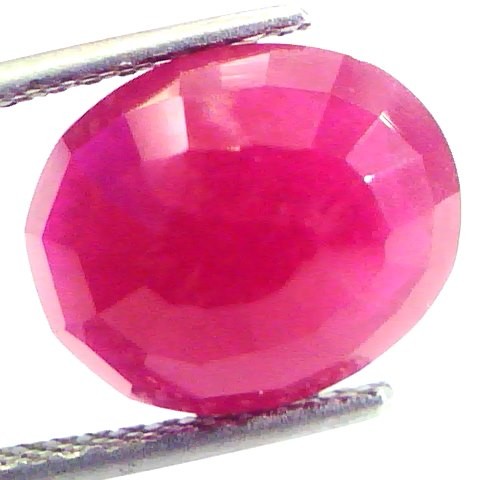7.14 Ct Untreated Natural Old Burma Ruby Gemstone Manik