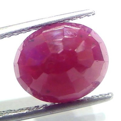 7.10 Ct Certified Unheated Untreated Natural New Burma Ruby Manik Stone