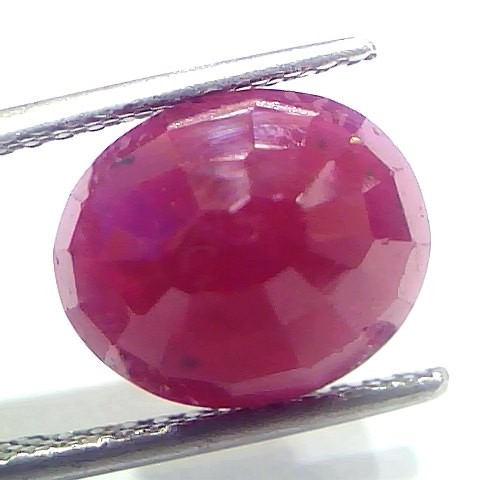 7.10 Ct Certified Unheated Untreated Natural New Burma Ruby Manik Stone