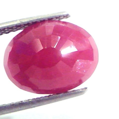 7.50 Ct Untreated Natural Old Burma Ruby Gemstone Manik
