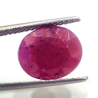 7.56 Ct Certified Unheated Untreated Natural New Burma Ruby