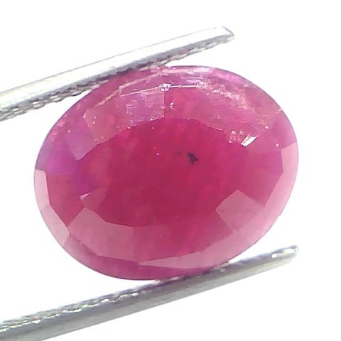 7.86 Ct Certified Unheated Untreated Natural New Burma Ruby